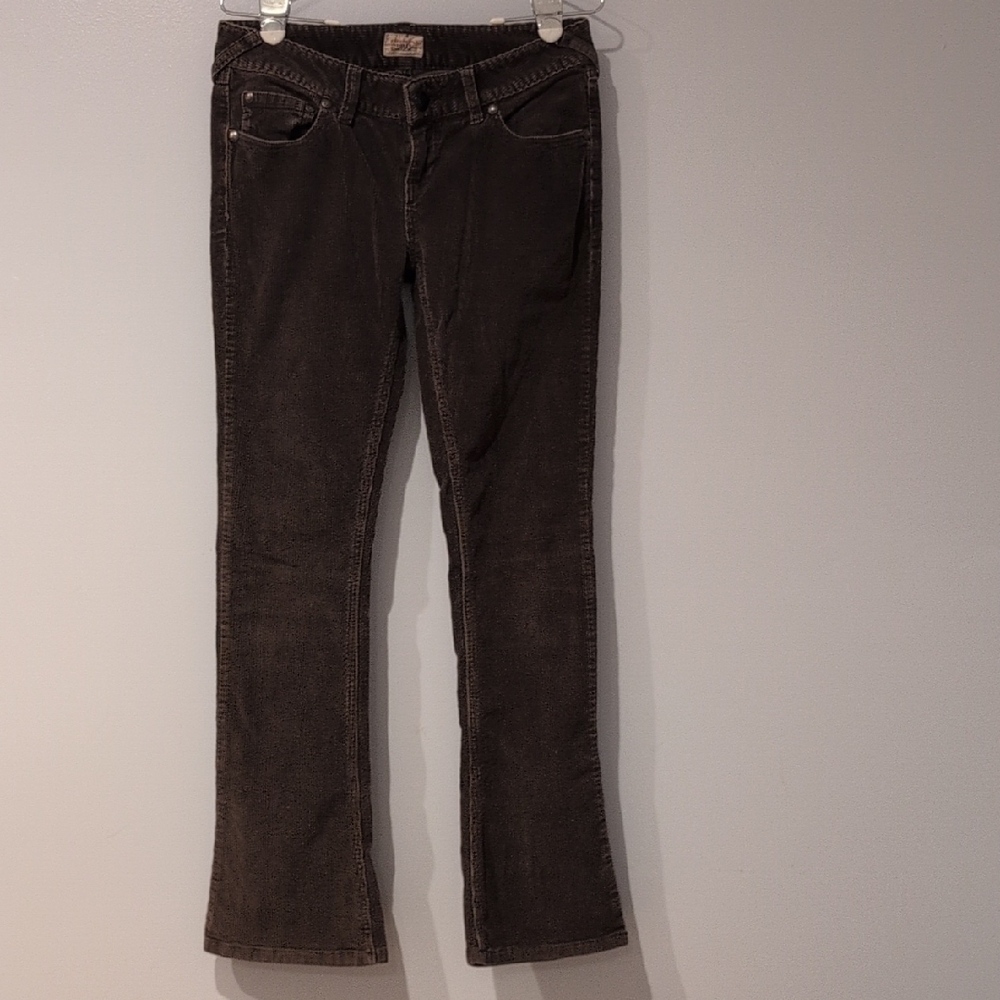 Vintage Brown Corduroy Low Rise Flare Pants From Free People Size 29